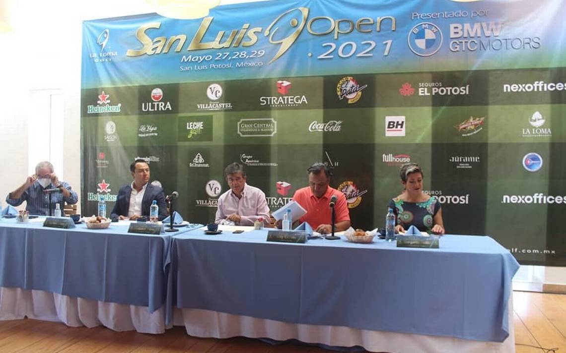 Presentan la edición XI del San Luis Open 2021 de Golf El Sol de San